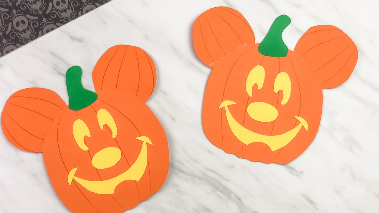 Free Mickey Mouse Pumpkin Printable Stencils