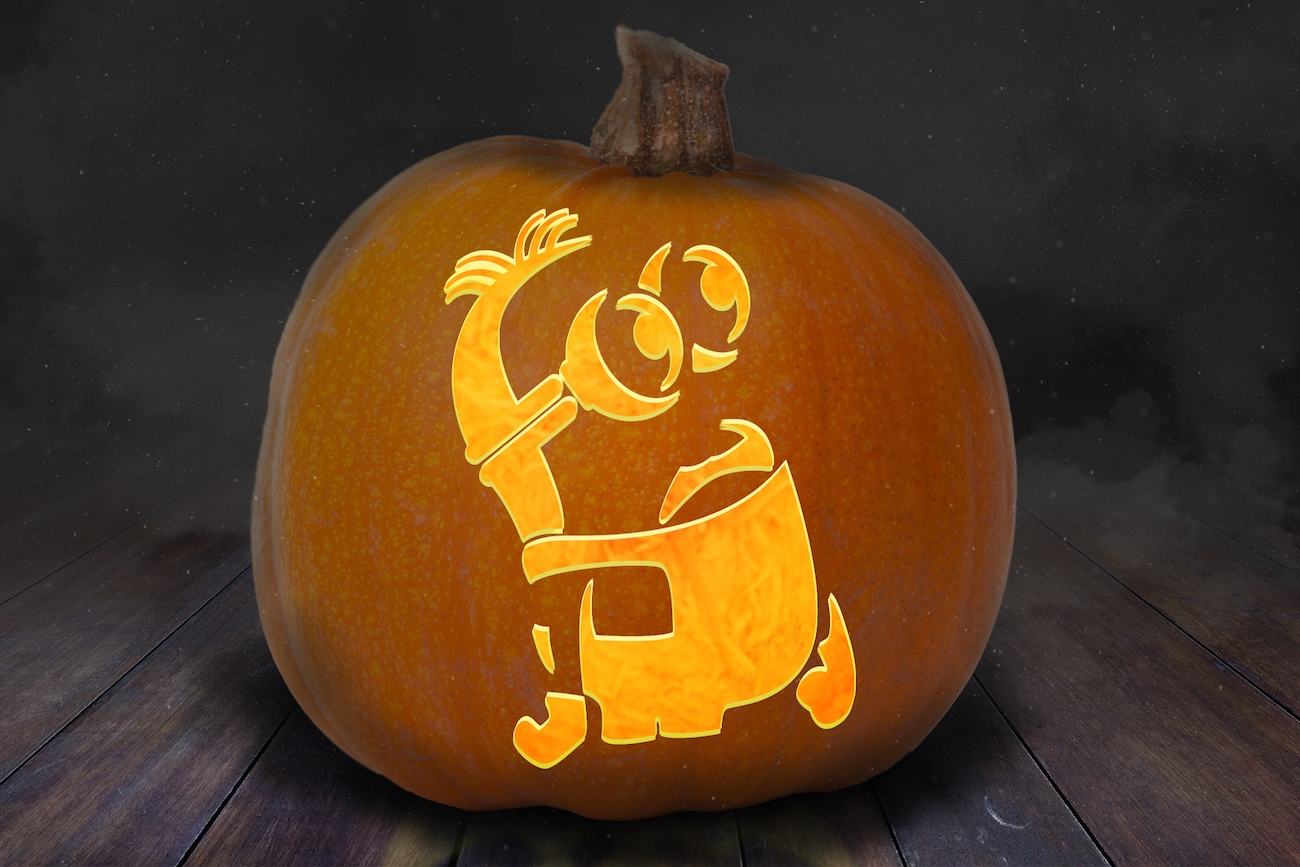 Minion Pumpkin Stencils Free Printable