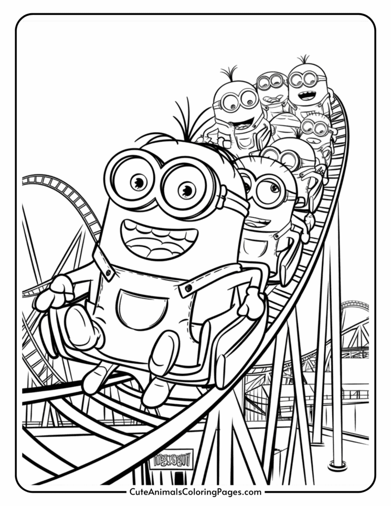 Free Printable Minion Stencil