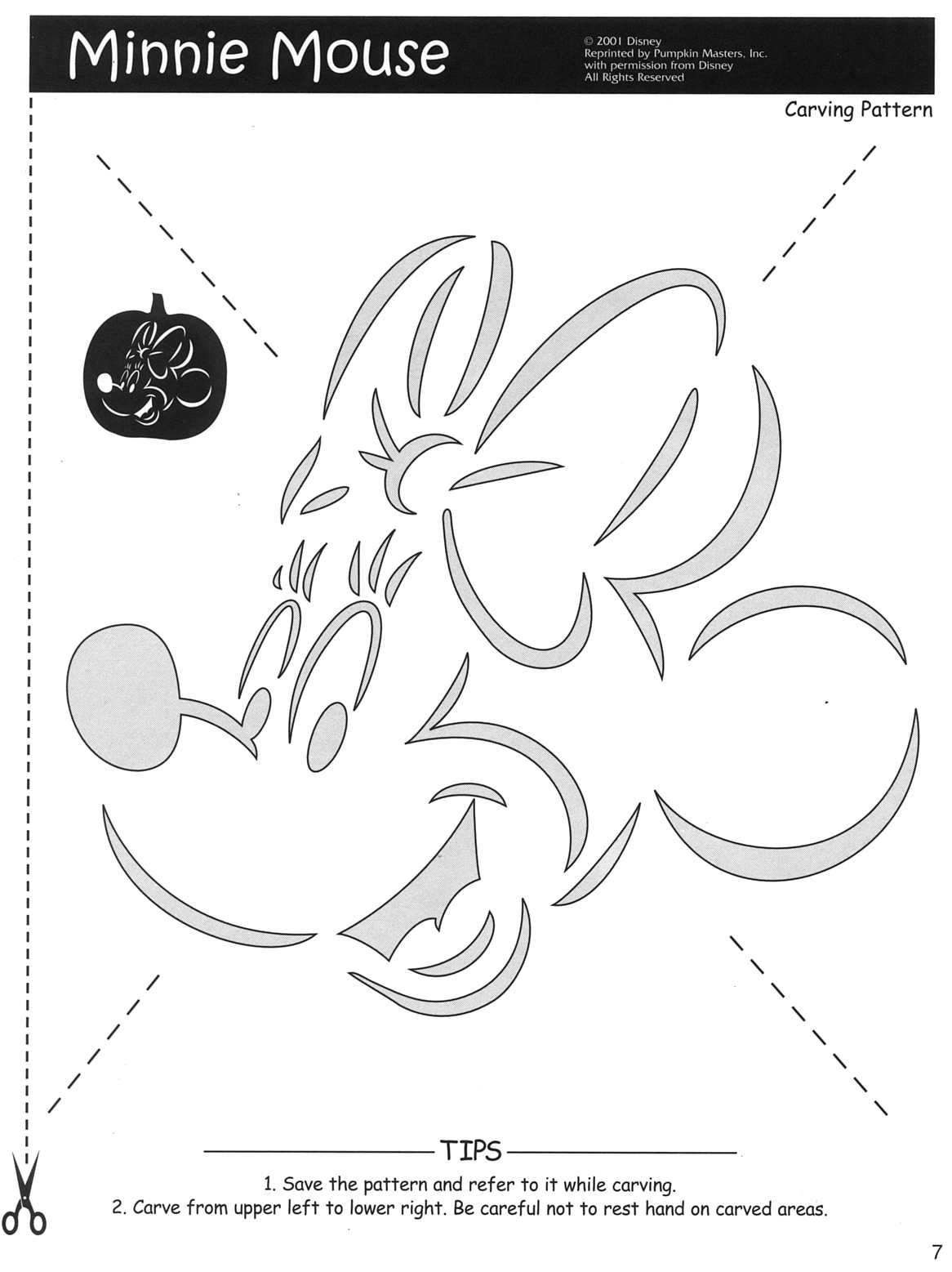 Minnie Mouse Template 15 Free PDF Printables Printablee Minnie Mouse Pumpkin Stencil Minnie Mouse Pumpkin Minnie Mouse Template