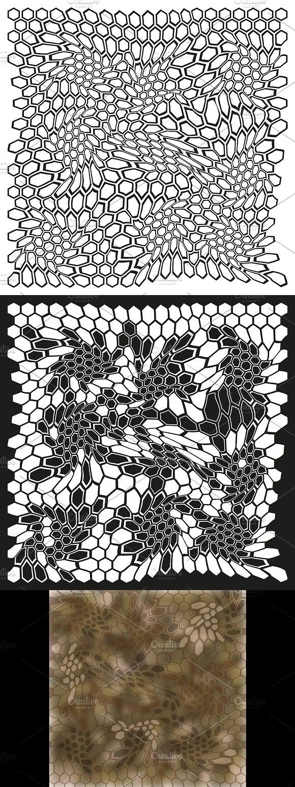 Free Kryptic Camo Stencils Printable