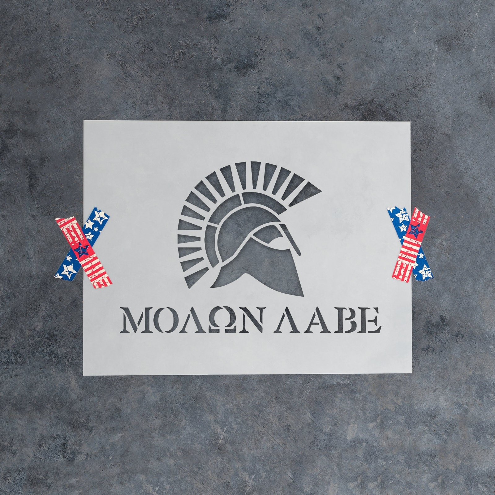 Molon Labe Spartan Helm Stencil Spartan Stencil Molon Stencil Molon Labe Greek Stencil Warrior Stencil Ancient Stencil Etsy