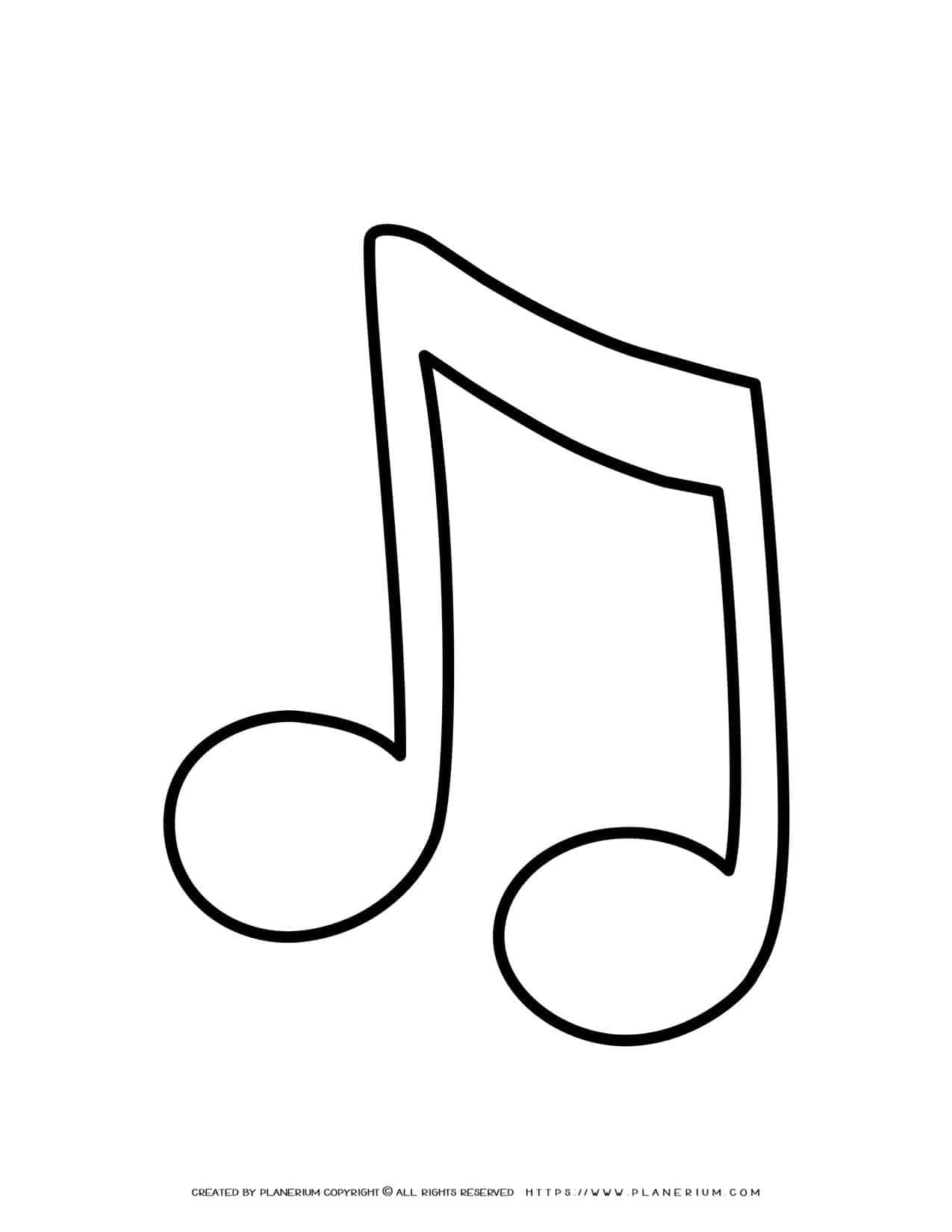 Free Music Stencils Printable