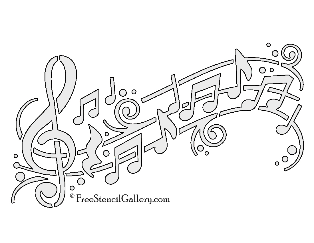 Music Stencil