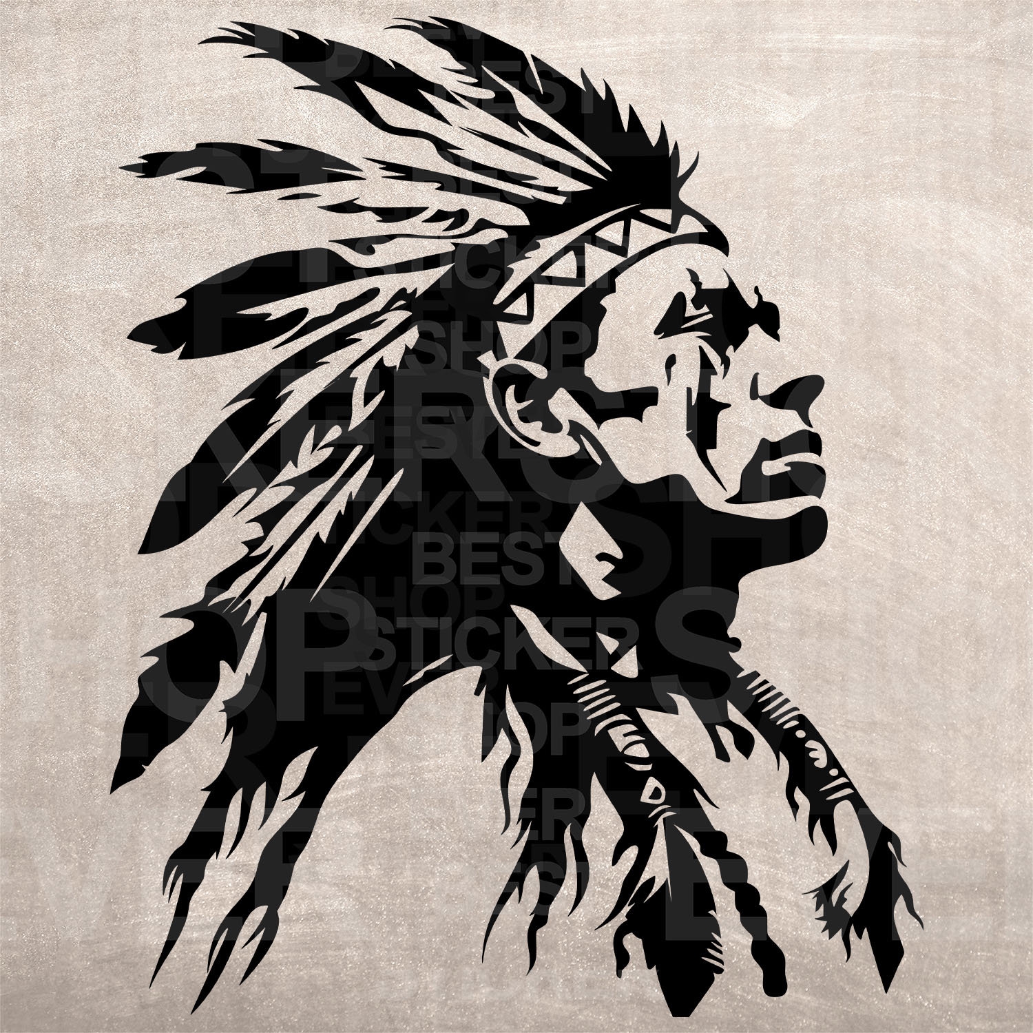 Native American Stencil Model Template Design Print Digital Download Clipart Graphic For DYI Craft Wall Furniture Deco Vector SVG PNG Etsy
