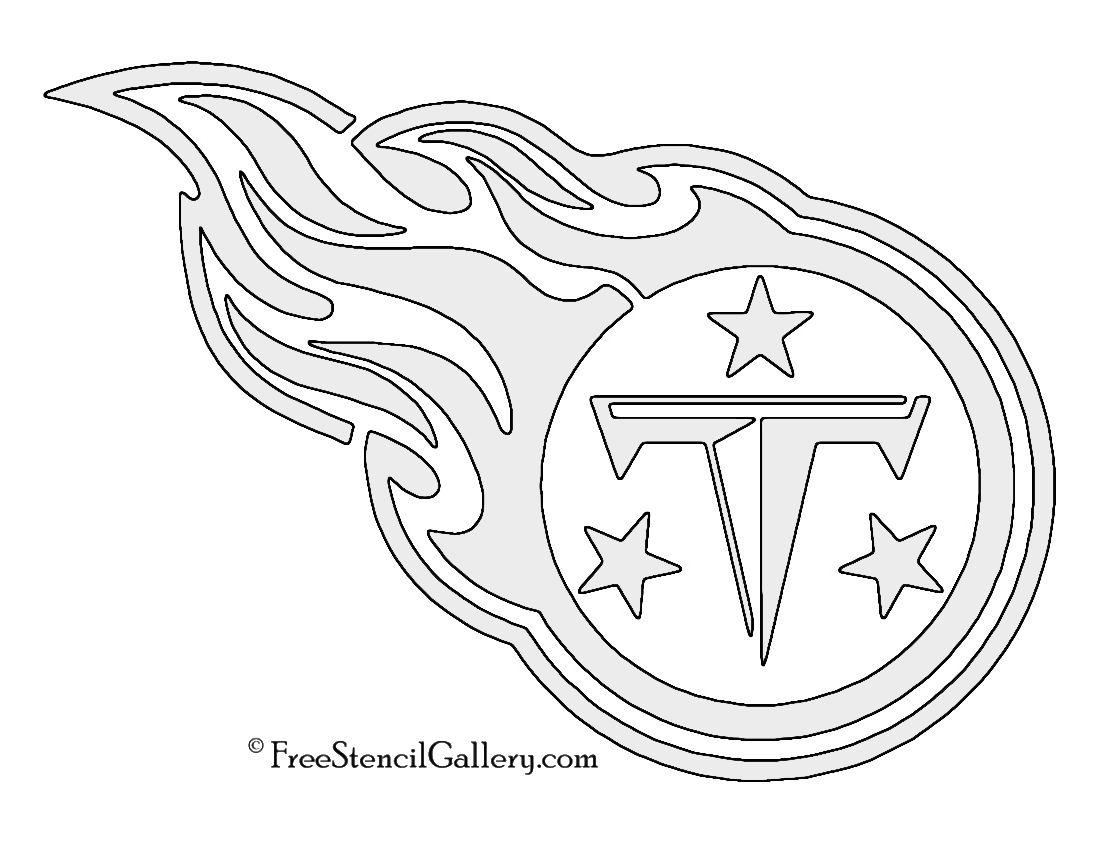 NFL Tennessee Titans Stencil Free Stencil Gallery