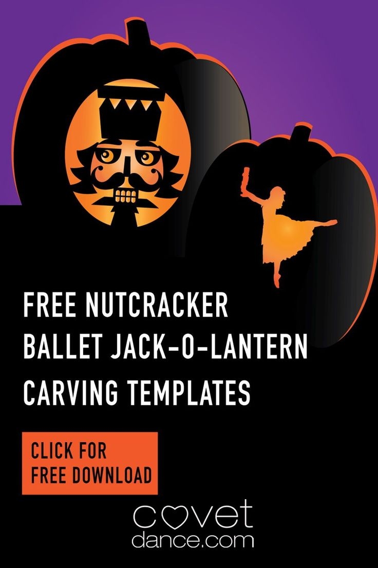 Nutcracker Pumpkin Carving Print Out