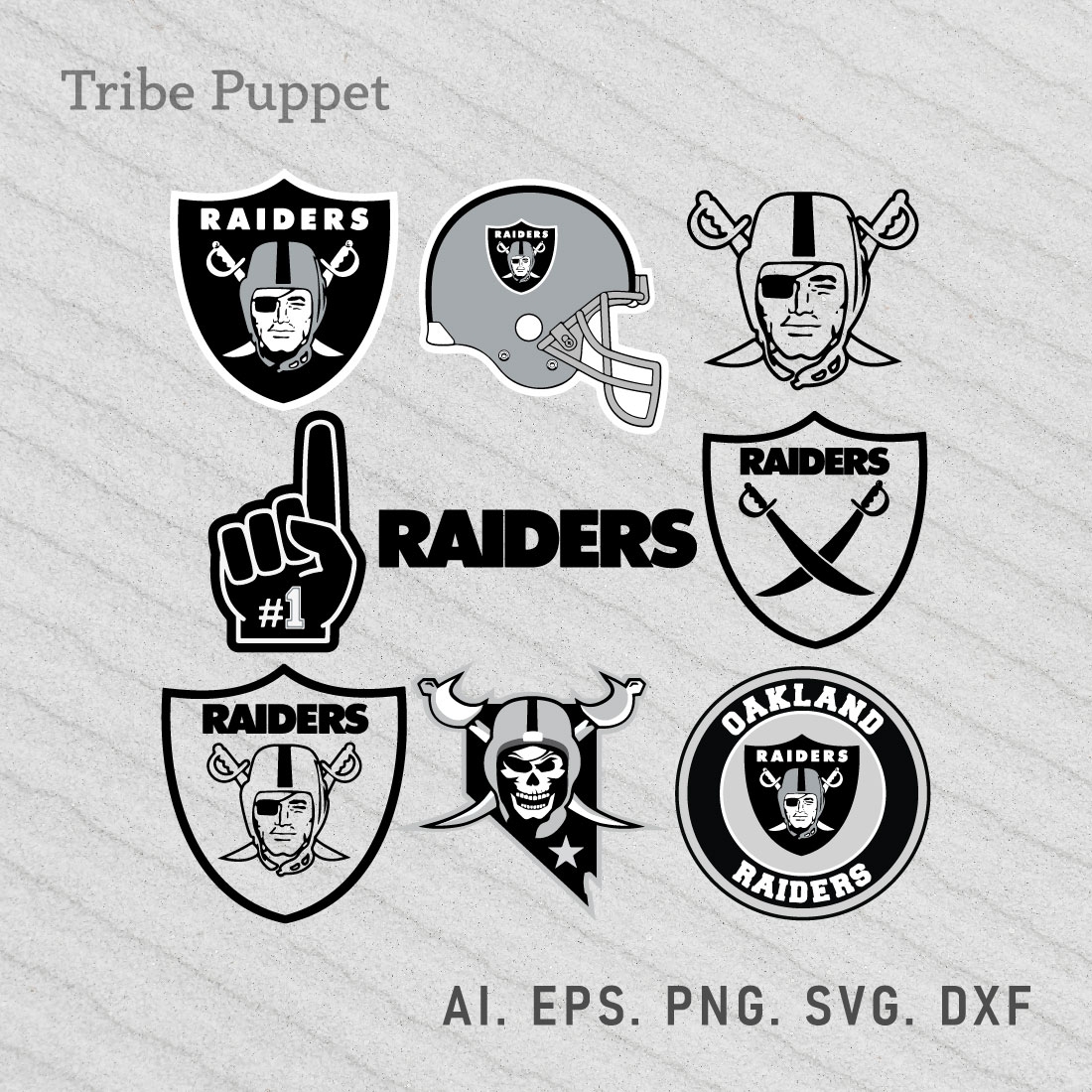 Oakland Raiders SVG MasterBundles