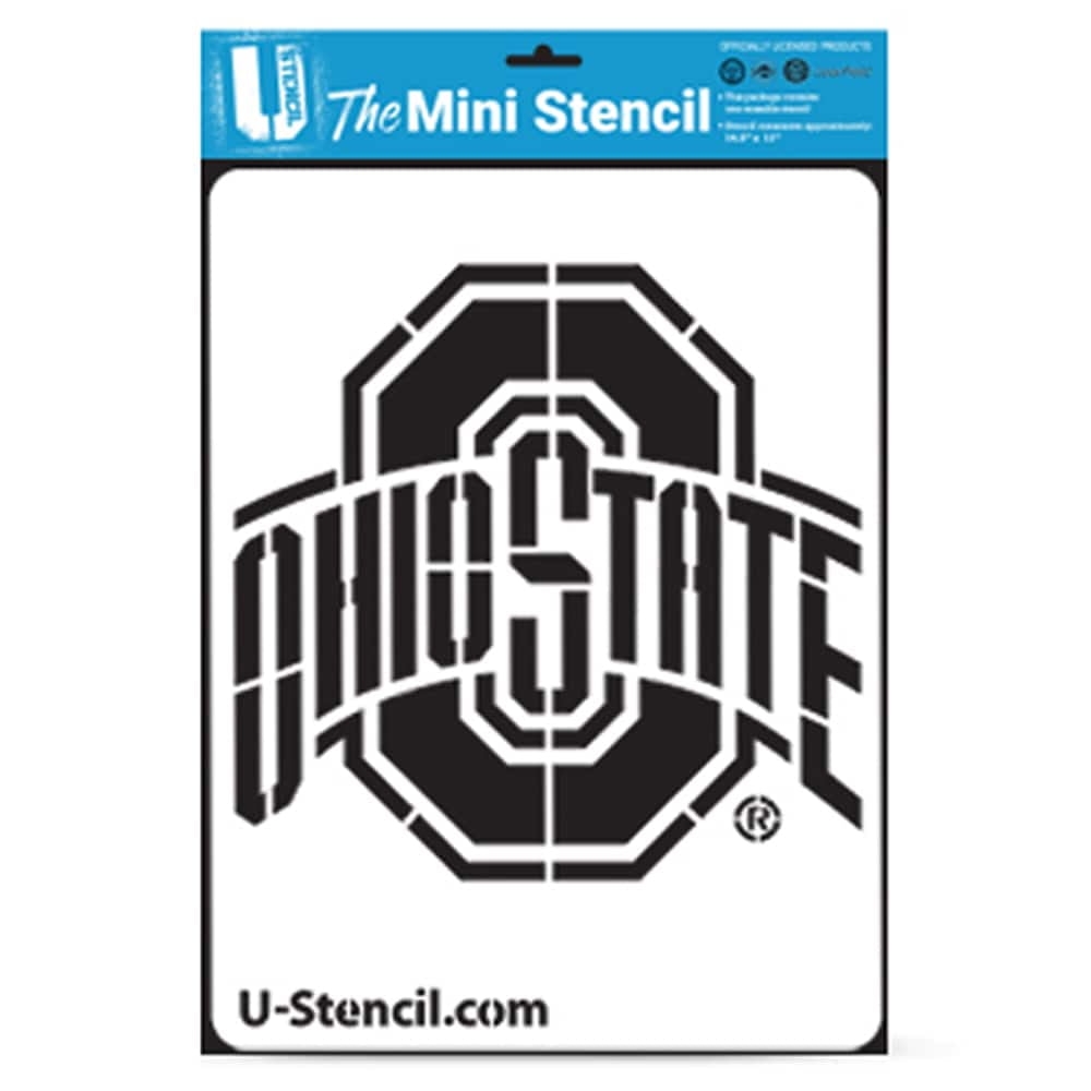 Ohio State University Buckeyes 11 X 14 5 Mini Stencil Kit Walmart