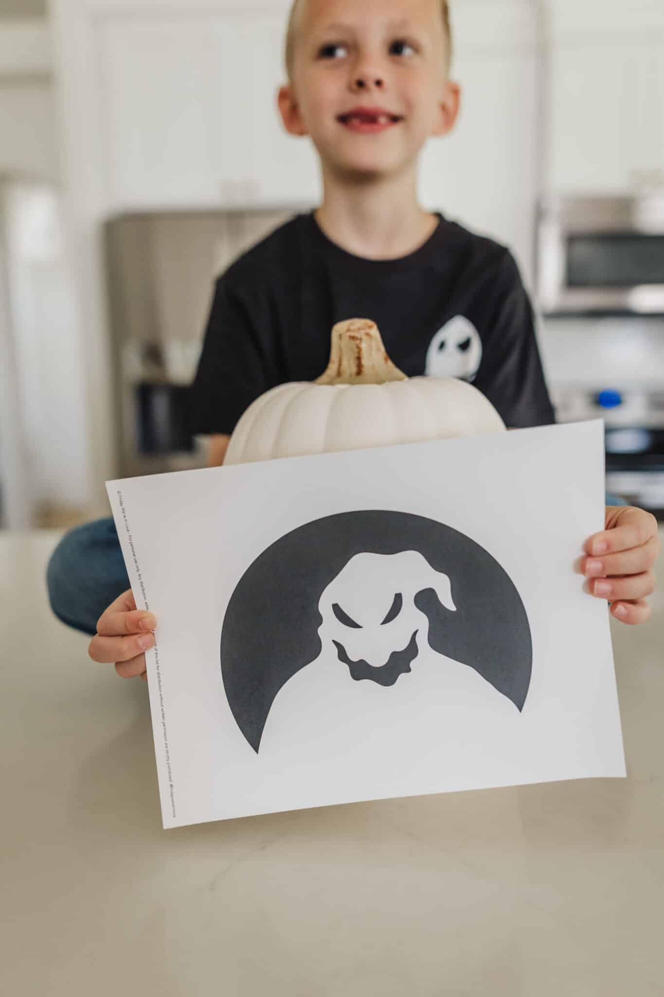 Free Printable Oogie Boogie Pumpkin Stencil
