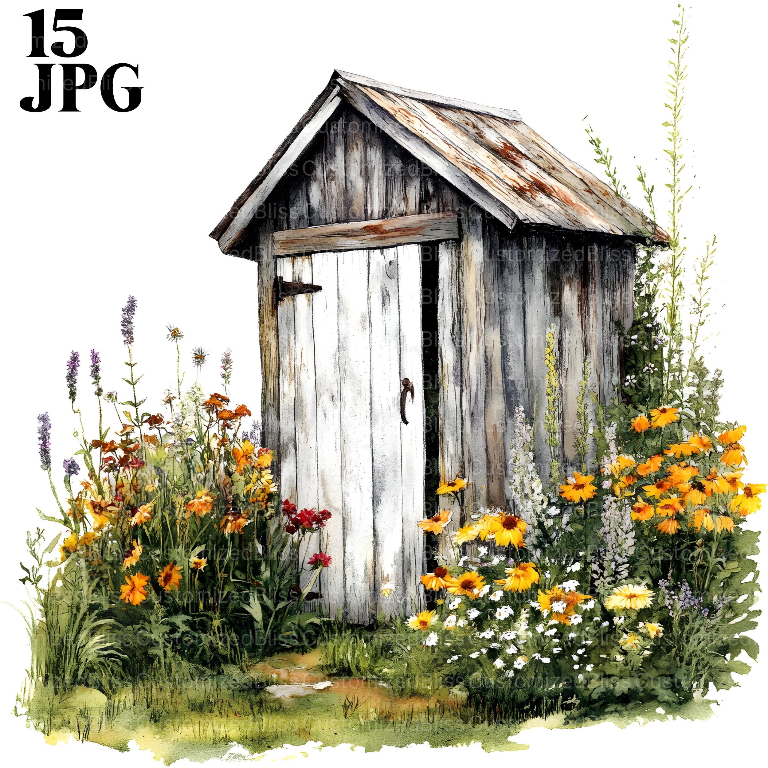 Outhouse Stencil Free Printable