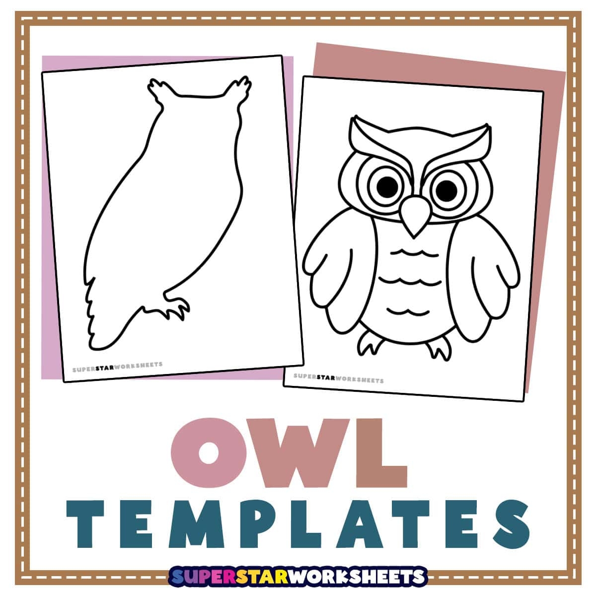 Owl Stencil Free Printable