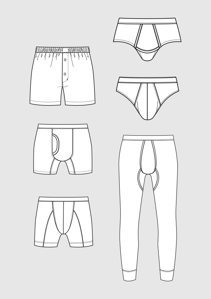Pattern Underwear For Men M Mueller Sohn