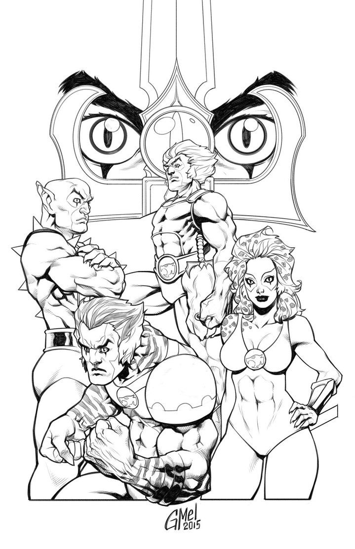 Pin By Steven Lea On Thundercats Cartoon Coloring Pages Thundercats Marvel Coloring