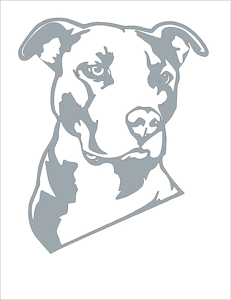 Pitbull Pumpkin Carving Stencil HAPPY HALLOWEEN I m Not S Flickr