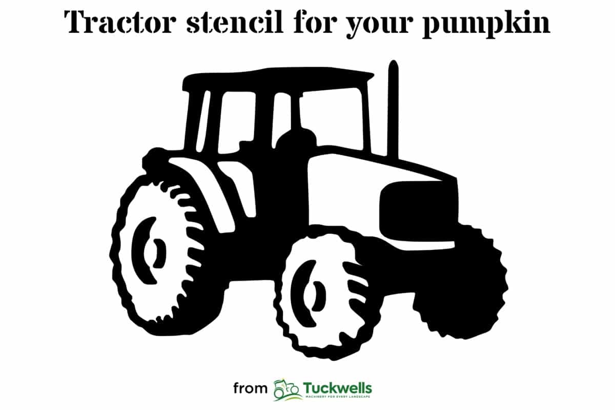 Print Your Free Tractor Stencil For Your Pumpkin Tuckwells