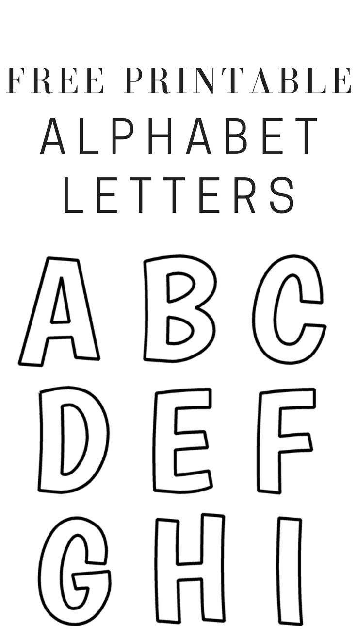 Free Printable Modern 20 Stencils