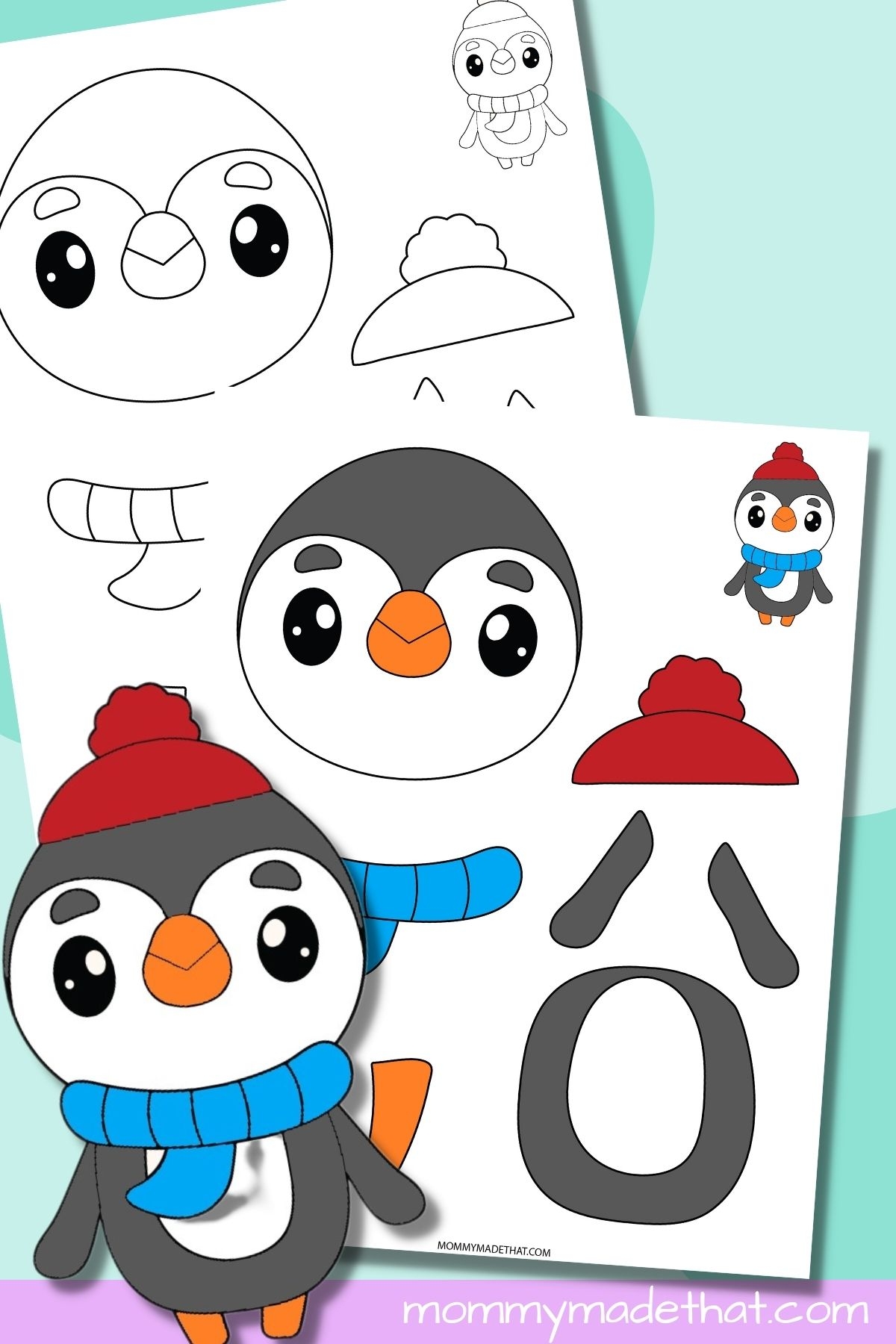 Free Printable Penguin Stencils