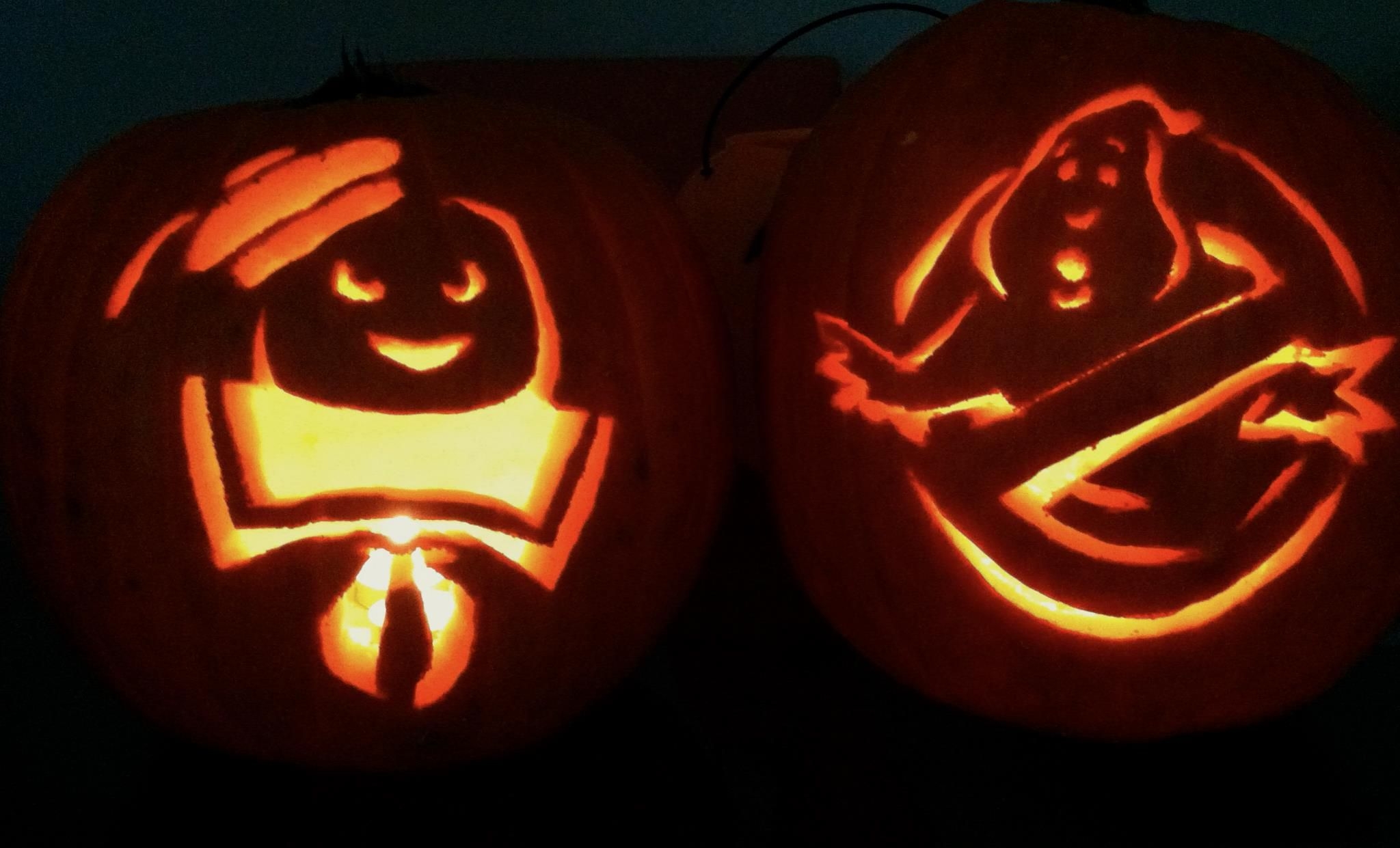Free Pumpkin Carving Stencils Printable Ghostbuster