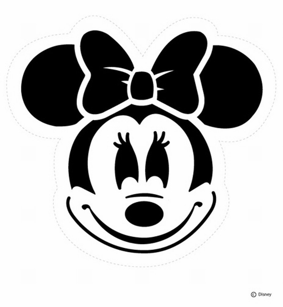 Free Printable Pumpkin Stencils Minnie