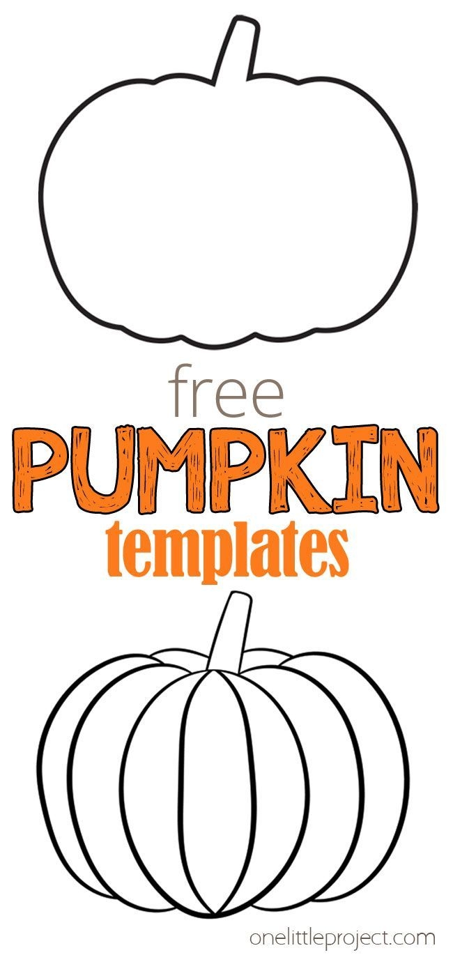 Small Pumpkin Painting Stencils Free Printable