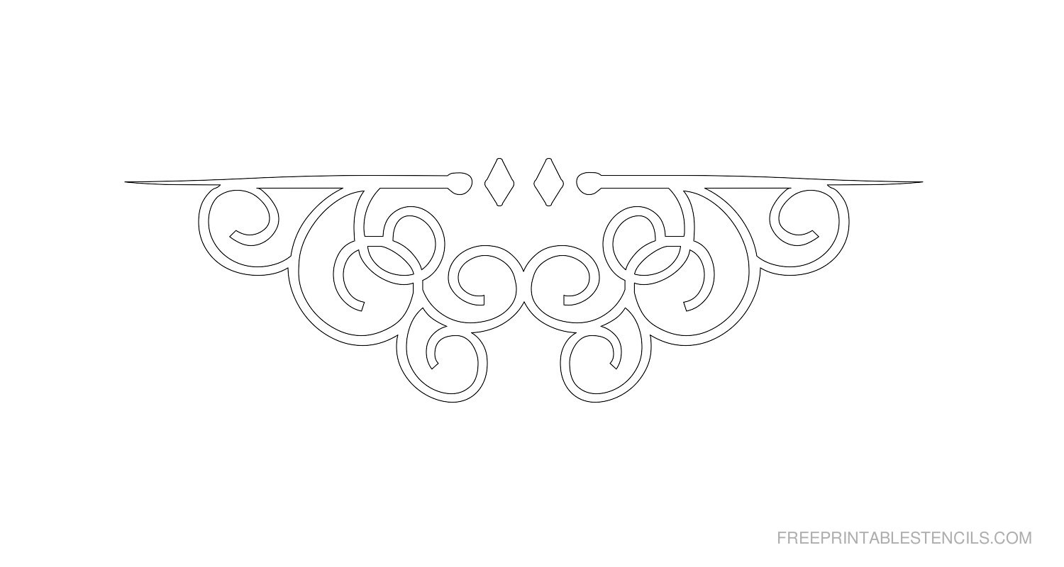 Free Printable Border Stencils