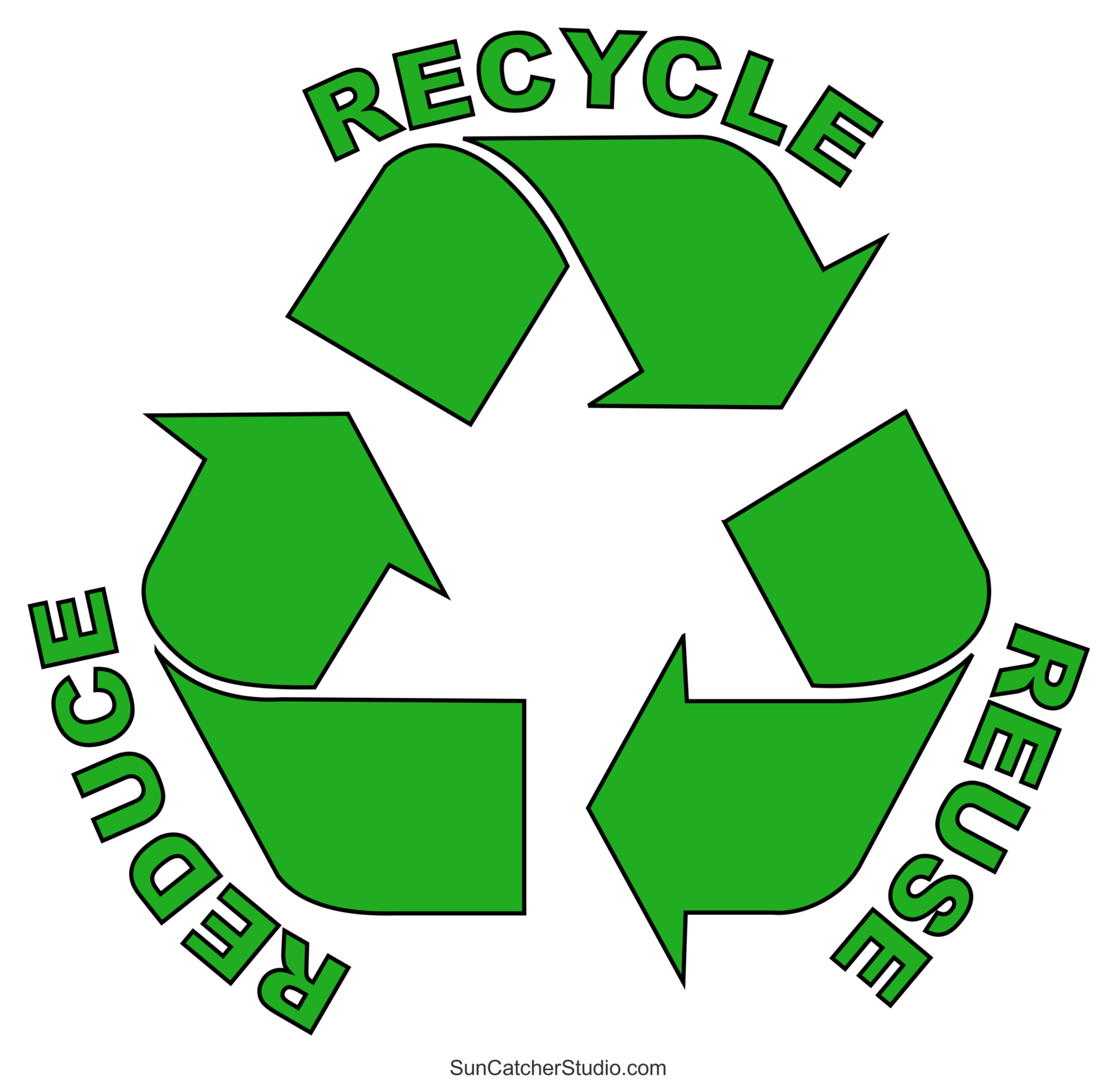 Recycle Symbols And Signs Printable Logos And Icons Free Printables Monograms Design Tools Patterns DIY Projects