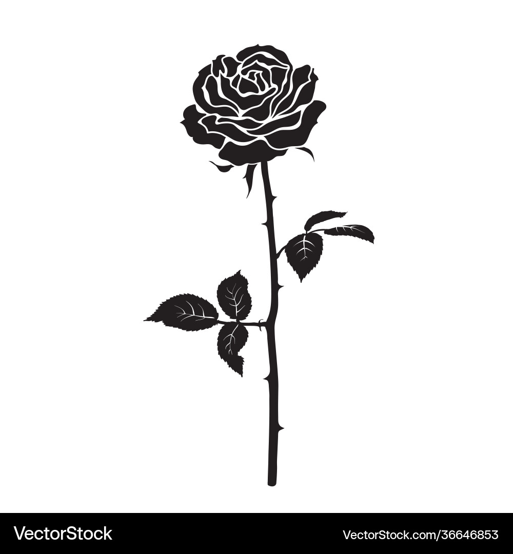 Free Printable Rose Stencils