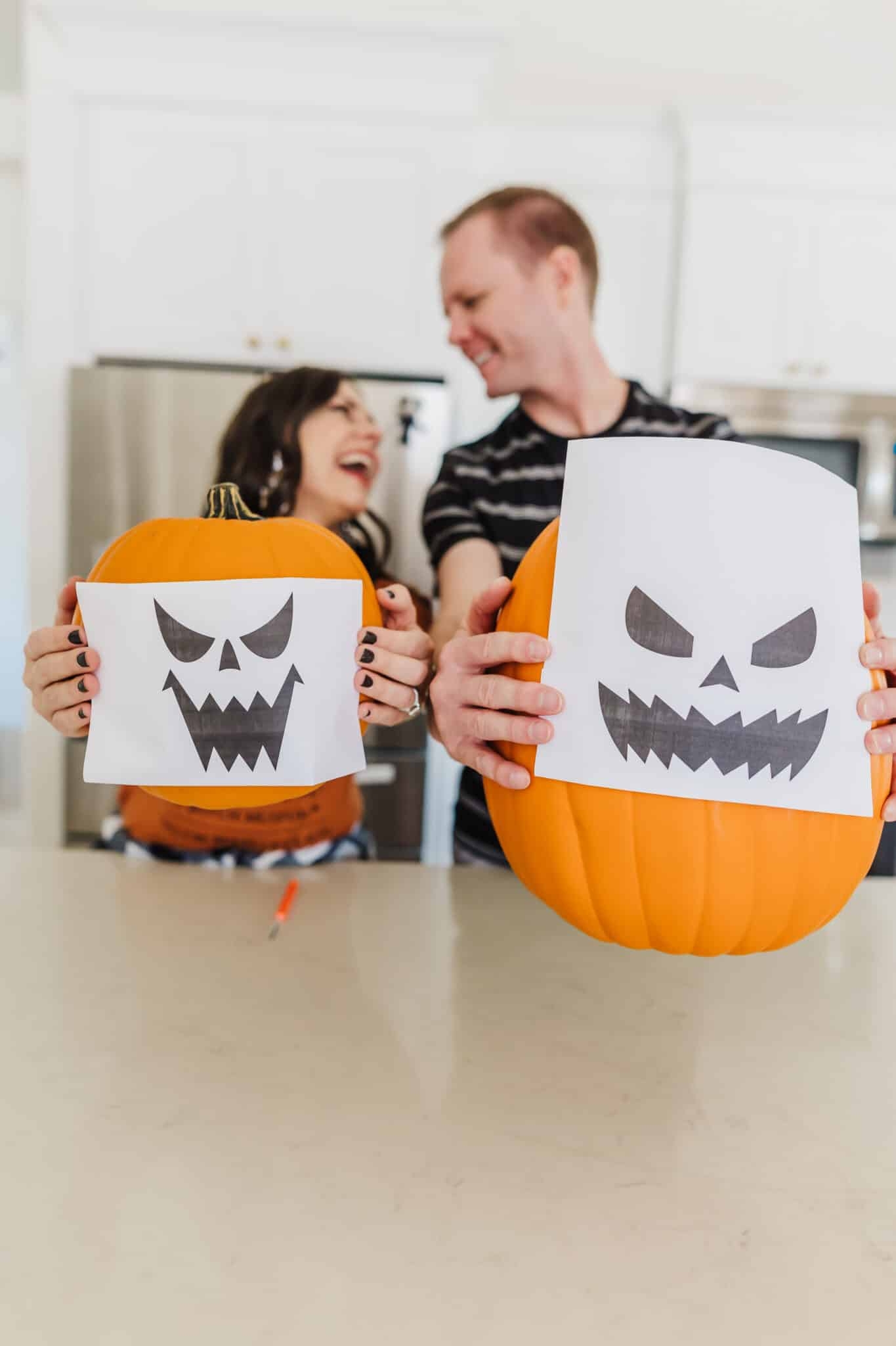 Scary Pumpkin Stencils Free Printable Friday We re In Love