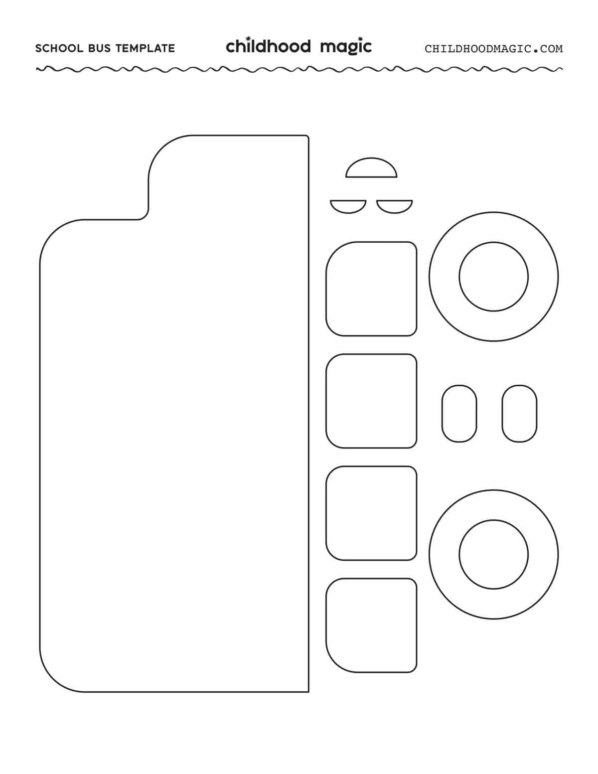 Free Stencils Printable School