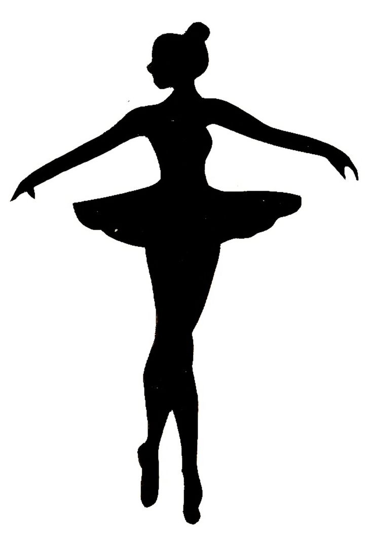 Silhouette Ballerina Clipart 2459773