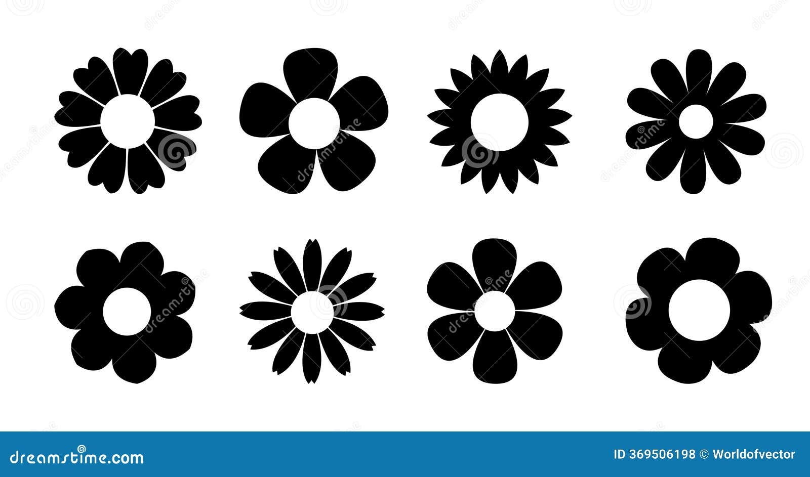 Simple Daisy Silhouette Stock Illustrations 10 392 Simple Daisy Silhouette Stock Illustrations Vectors Clipart Dreamstime