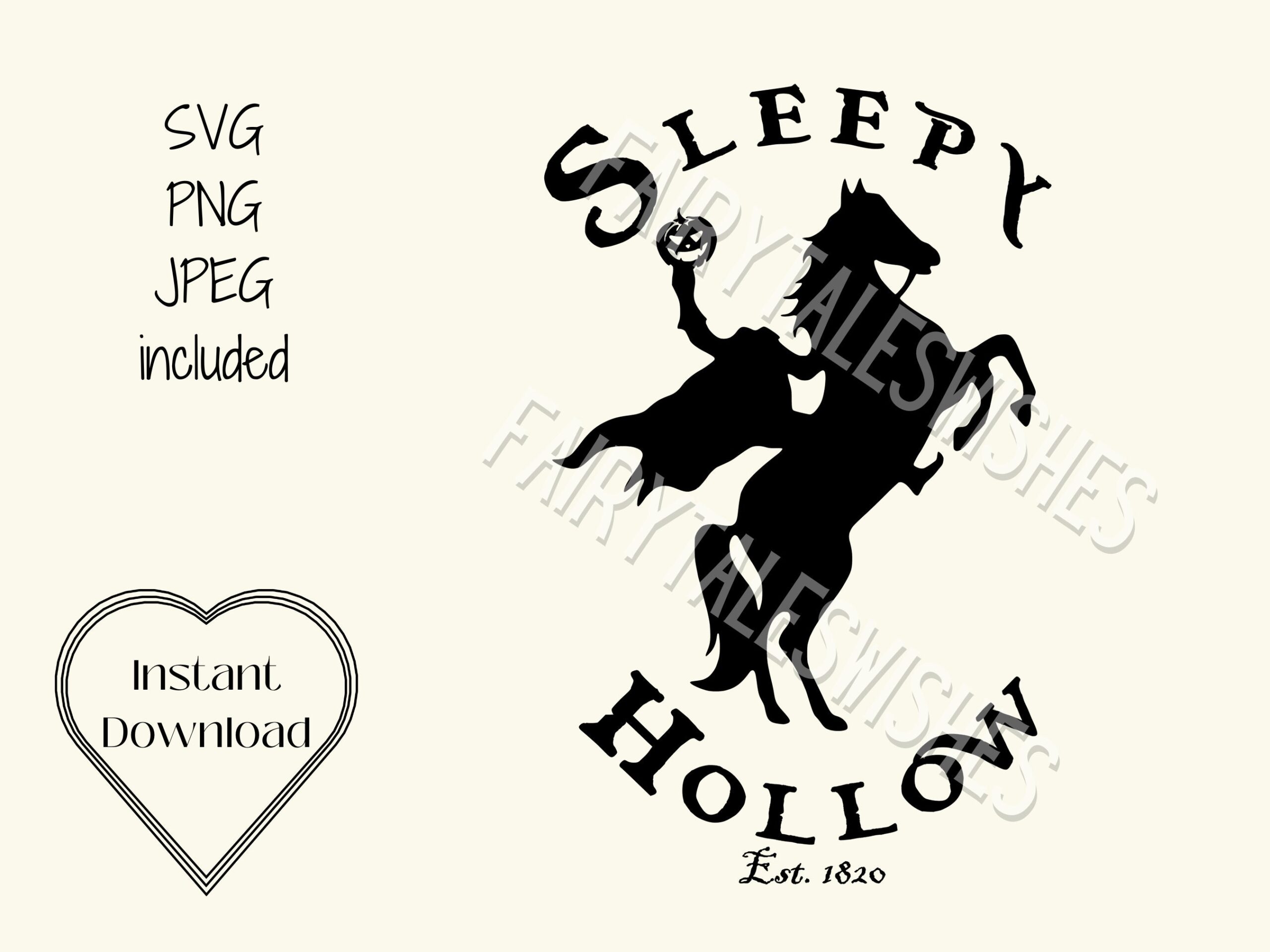 Sleepy Hollow Stencils Etsy