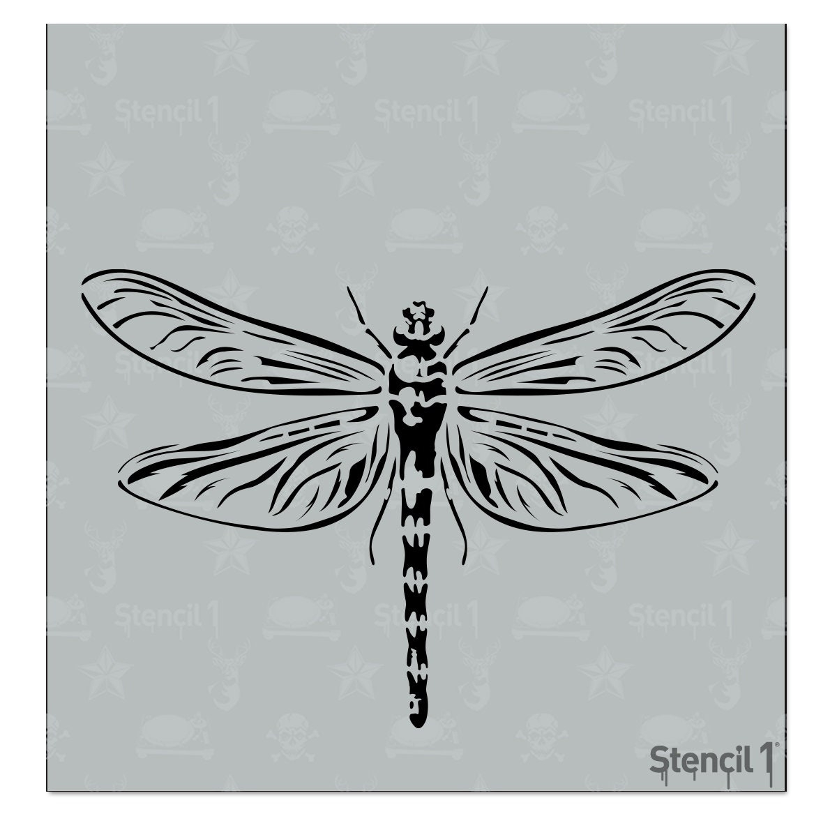 Free Printable 8X10 Dragonfly Stencils