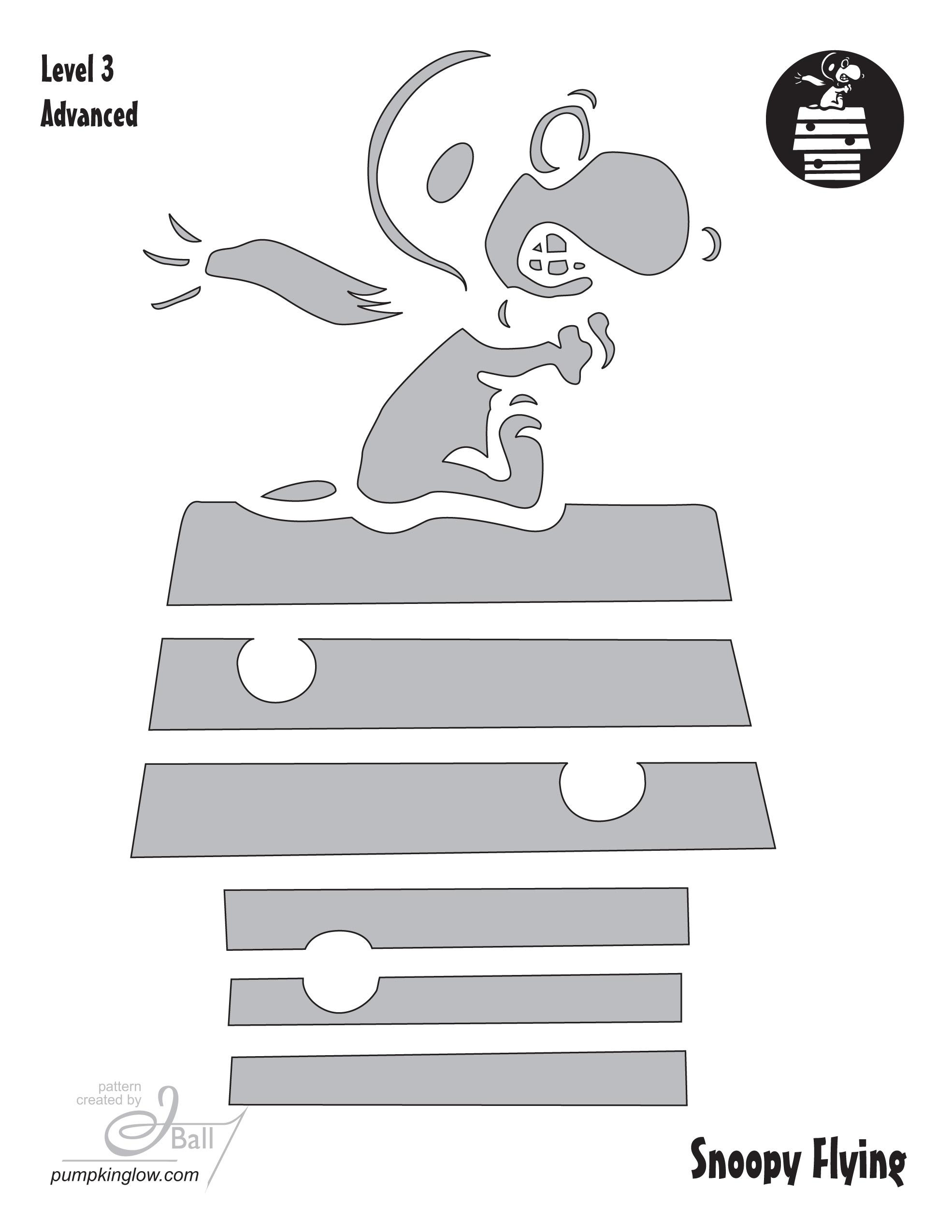 Snoopy Pumpkin Stencils Free Printable