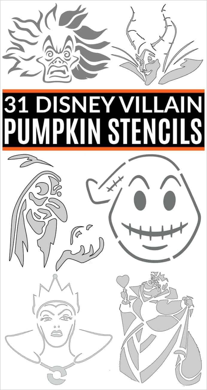 So Many Free Printable Disney Villain Pumpkin Carving Patterns Get Cruella De Vil Maleficen Pumpkin Stencil Disney Pumpkin Carving Halloween Pumpkin Stencils