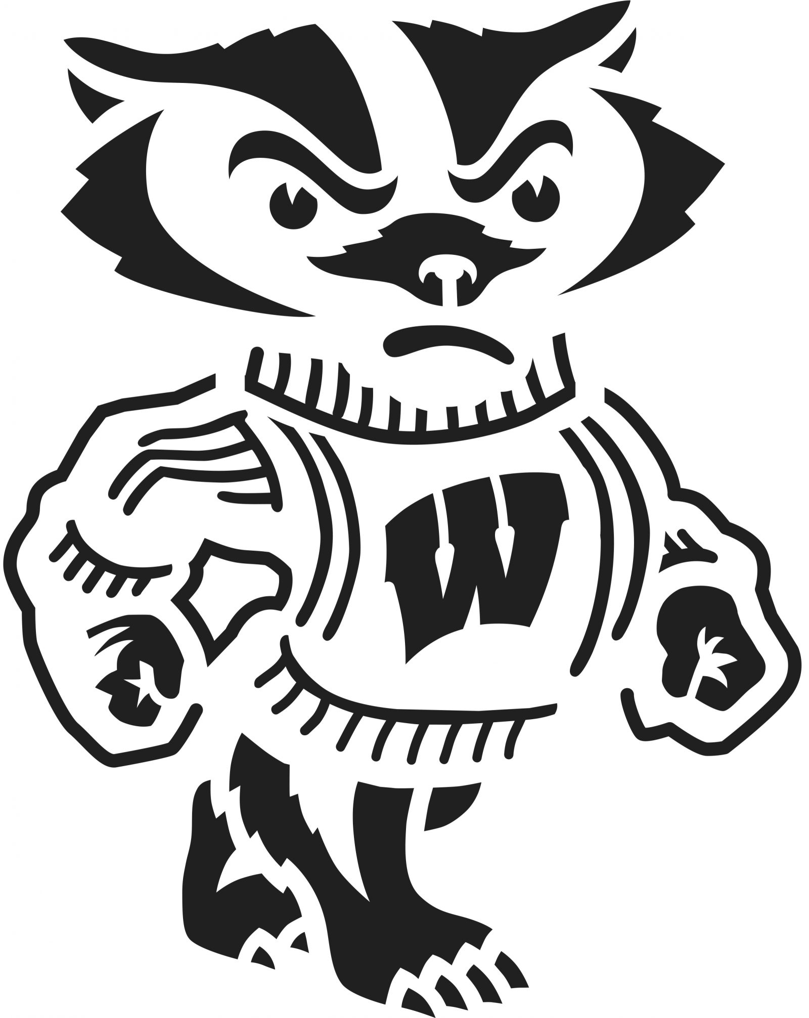 Some Bucky themed Pumpkin Carving Designs For You