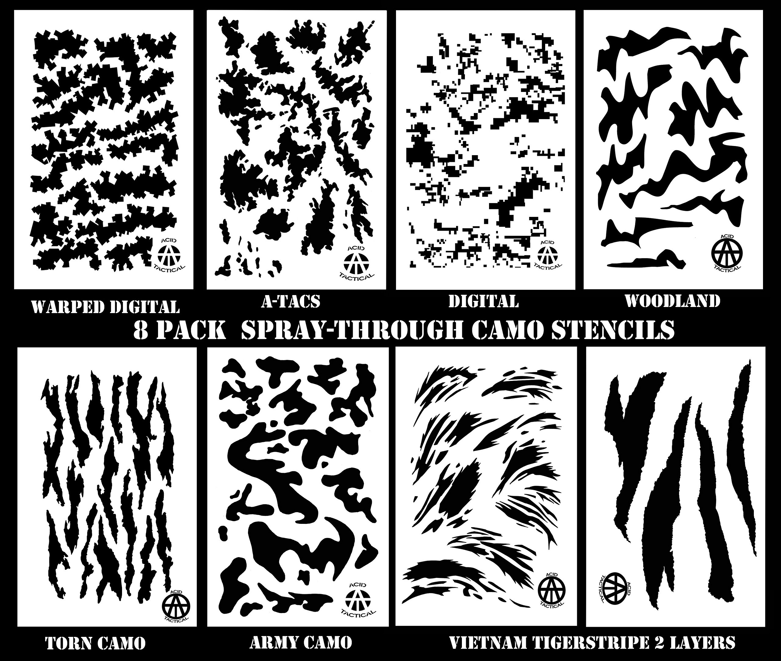 Free Printable Camo Stencils For Guns