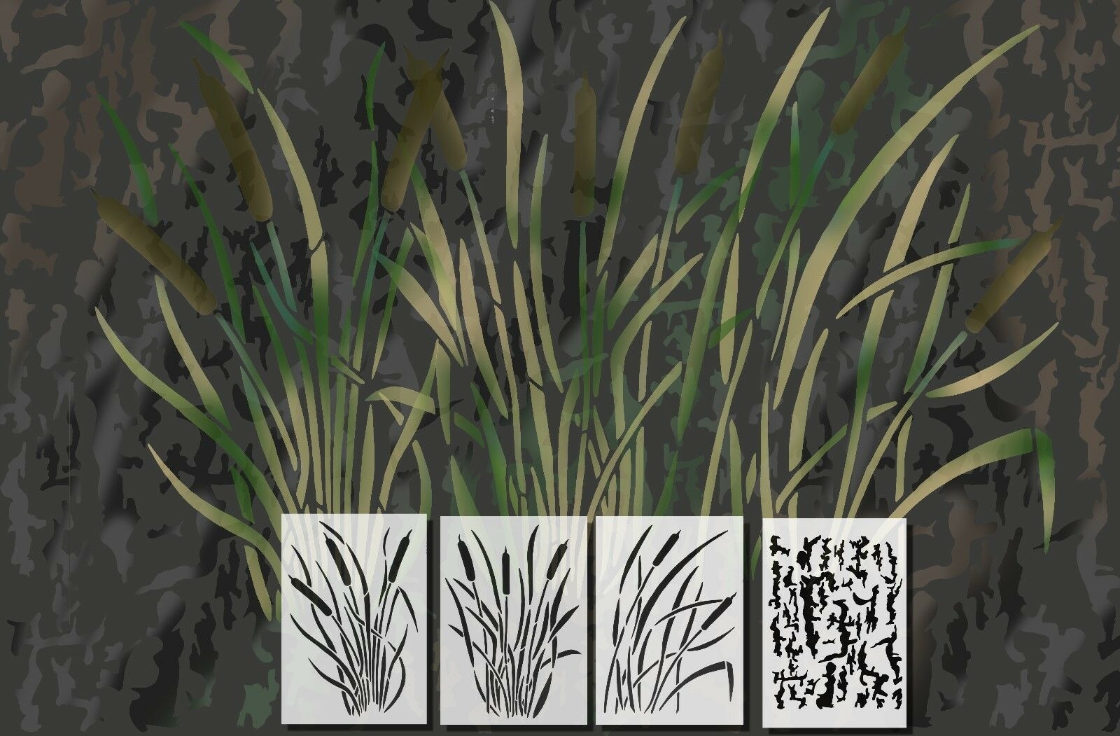 Spray Paint Camouflage Stencils Camo Jon And 44 Similar Items