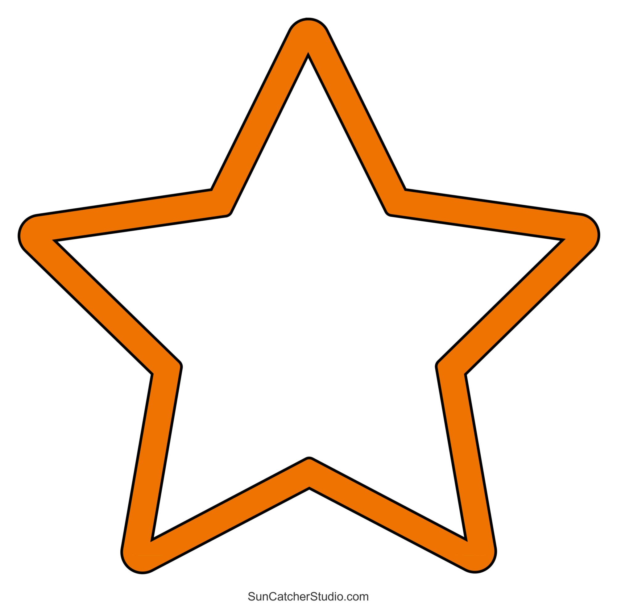 Free Printable Stencils For Painting Stars