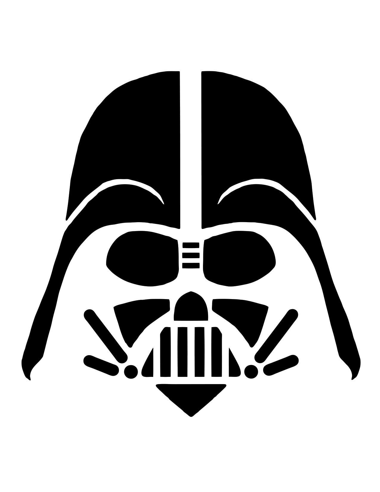Free Printable Star Wars Pumpkin Stencils