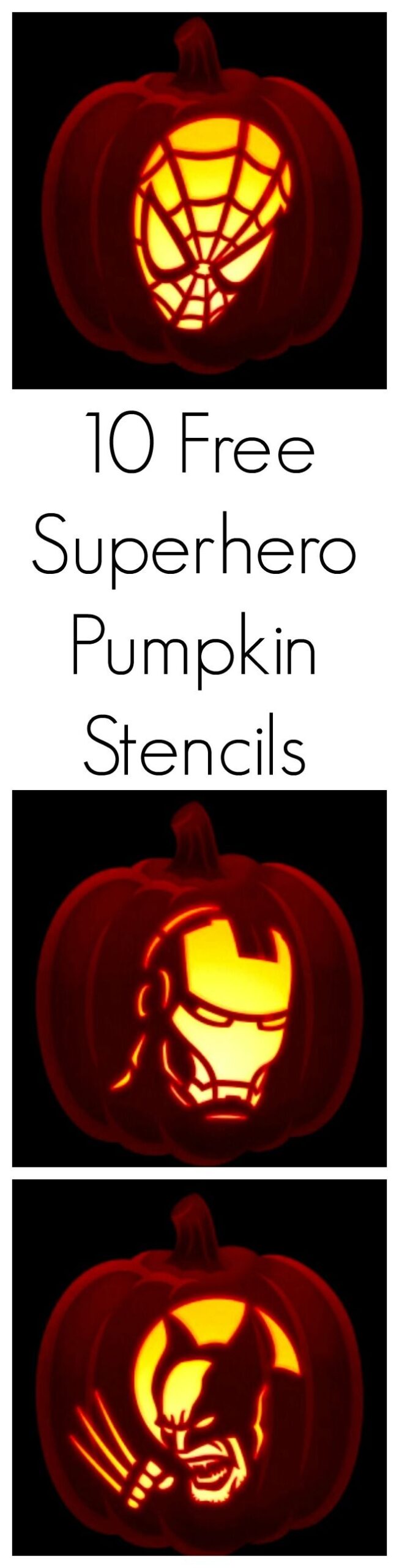 Start Prepping For Halloween With These 10 Free Superhero Pumpkin Carving Patterns superheropumpkincarving superherostencils superherotemplates superheropumpkins pumpkinstencils pumpkintemplates pumpkinpatterns justiceleaguepumpkin 