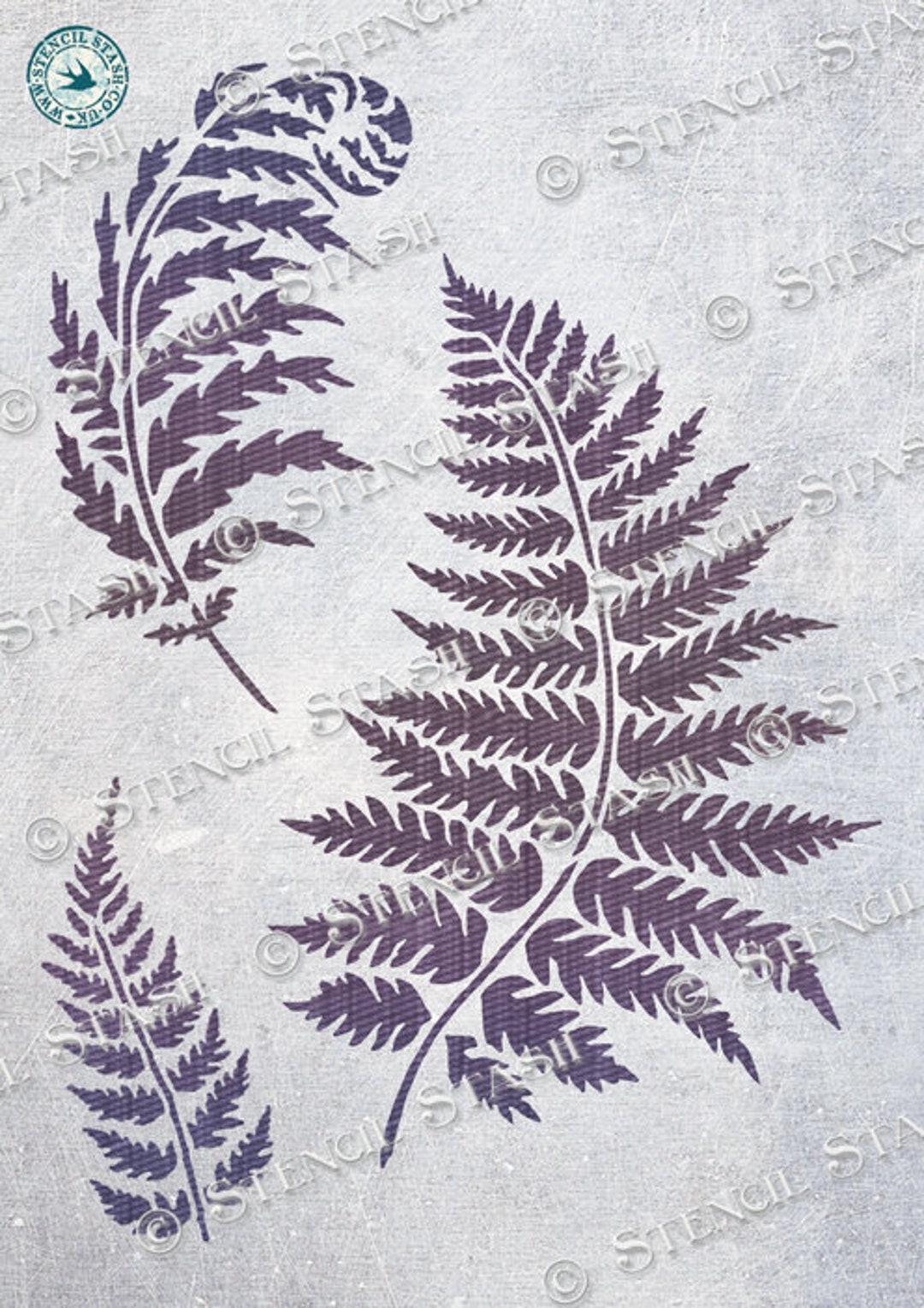Free Printable Fern Stencils