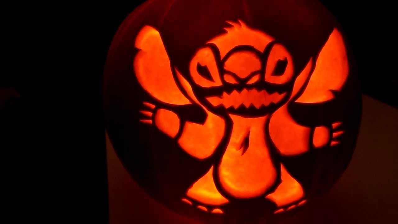 Stitch Pumpkin Carving Stencil Google Search