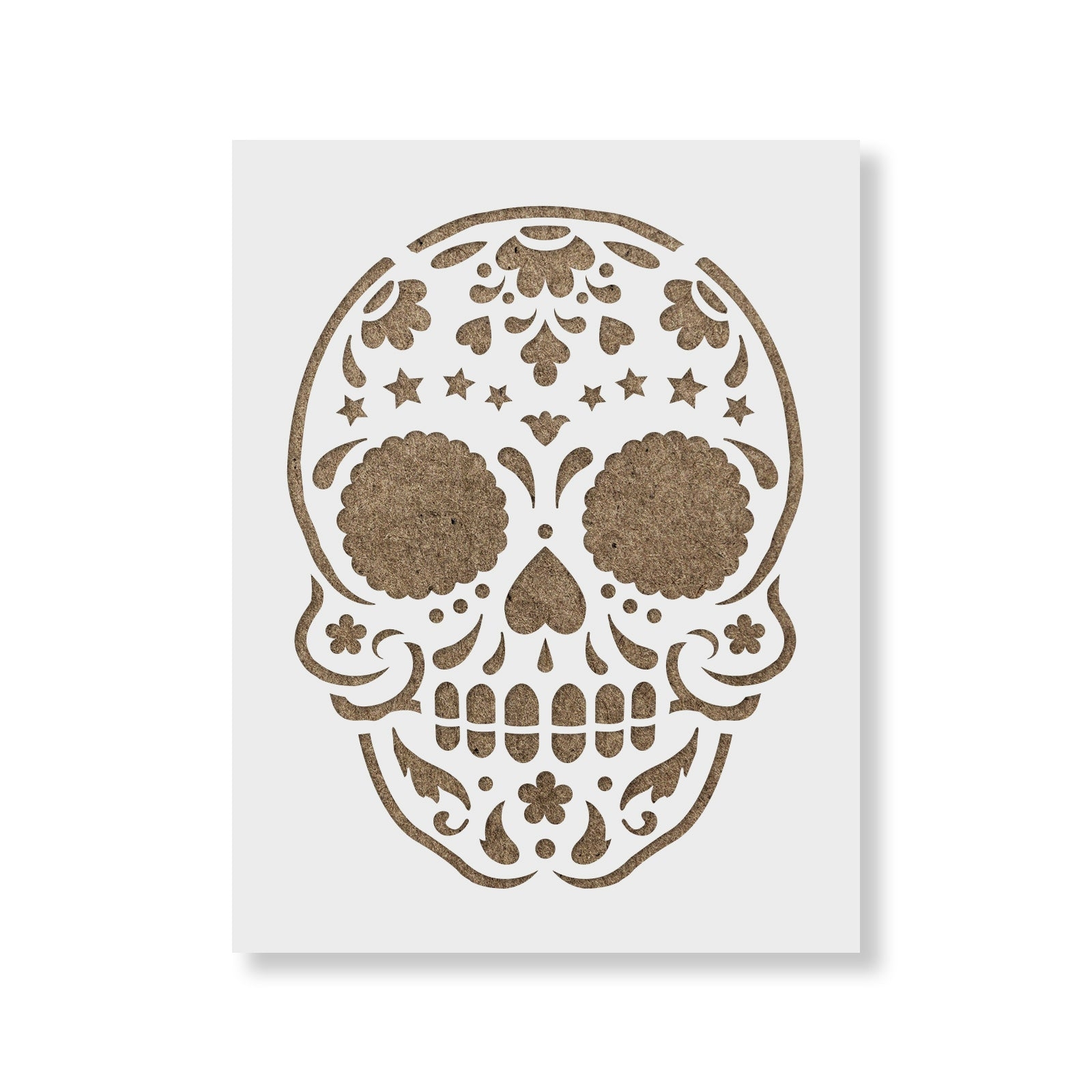 Sugar Skull Stencils Free Printable