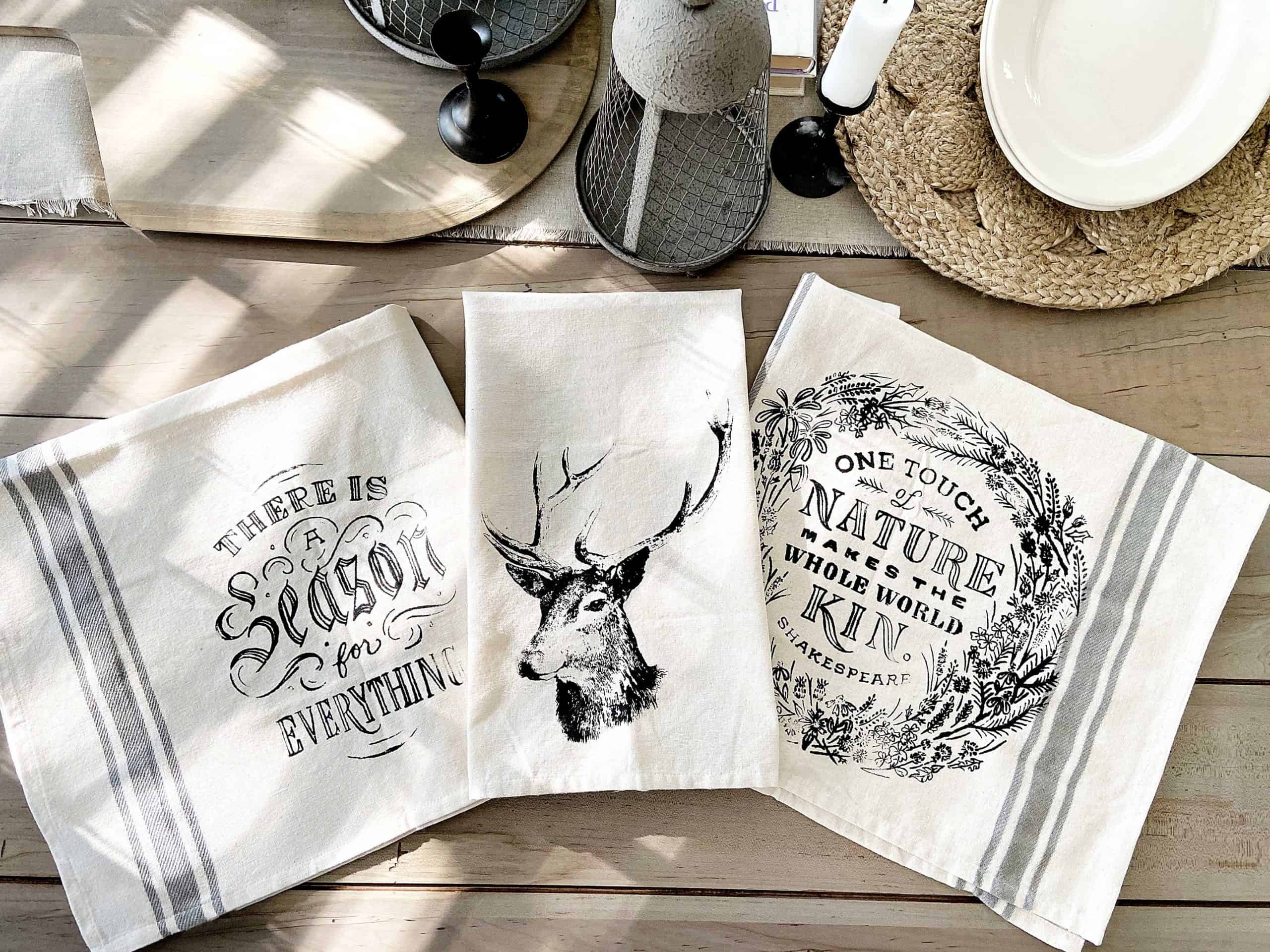 Free Printable Stencils For Dish Towels