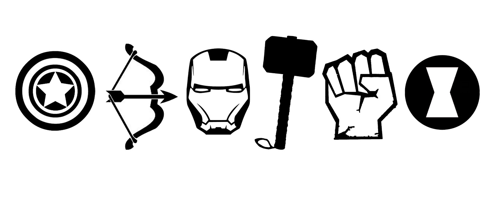 The AVENGERS T shirt And Stencil 