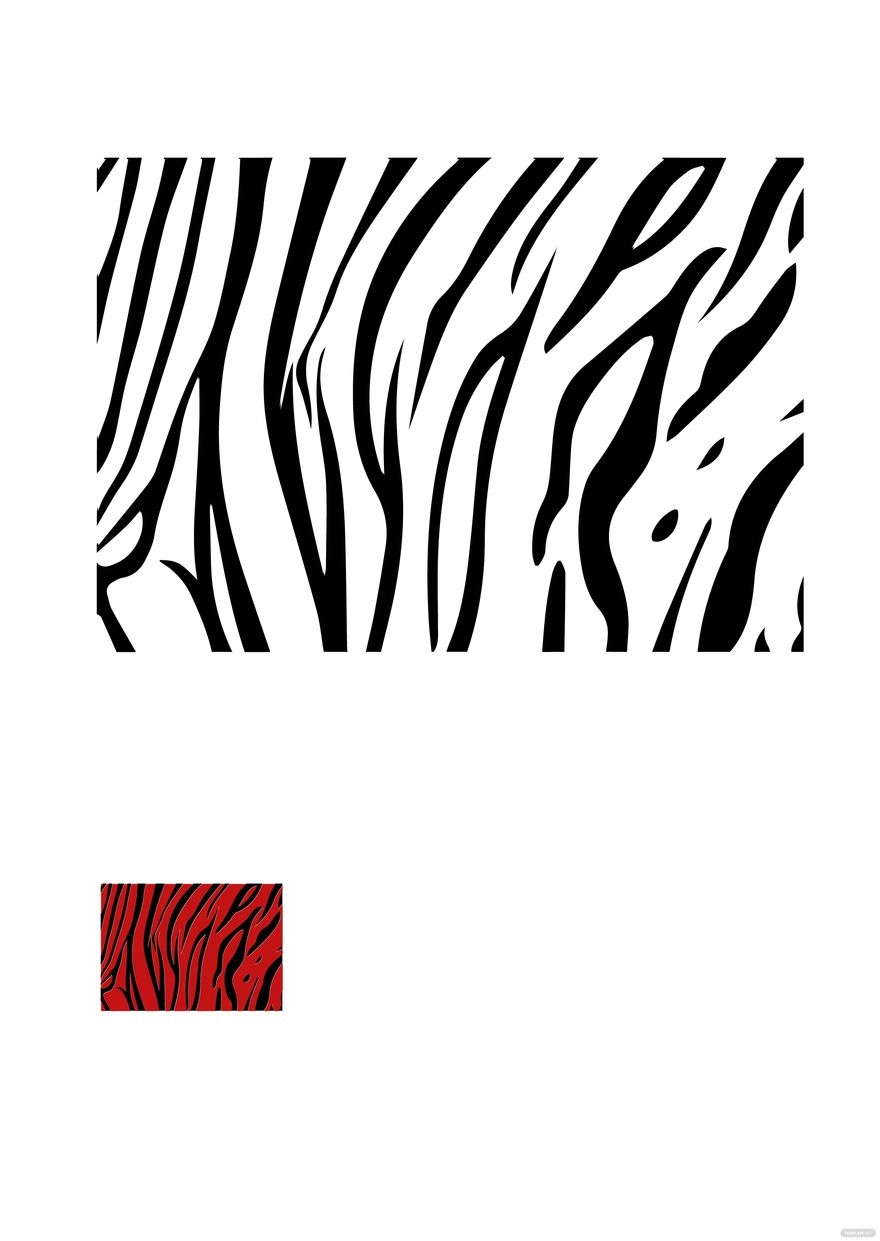 Tiger Stripes Coloring Page In PDF Download Template