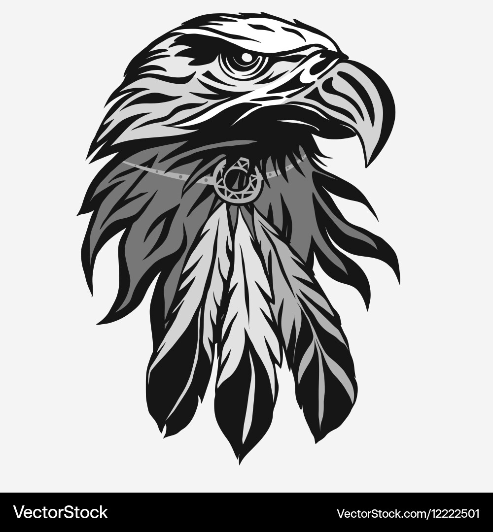 Free Stencils Printable Hawk Tribal