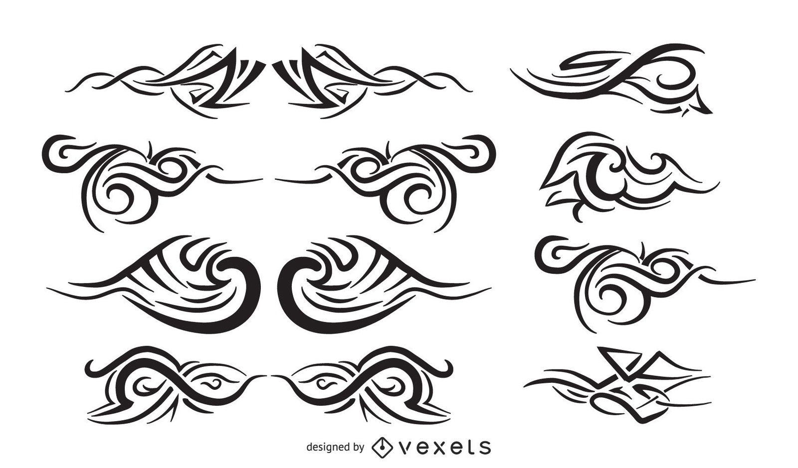 Free Tribal Tattoo Stencils Printable